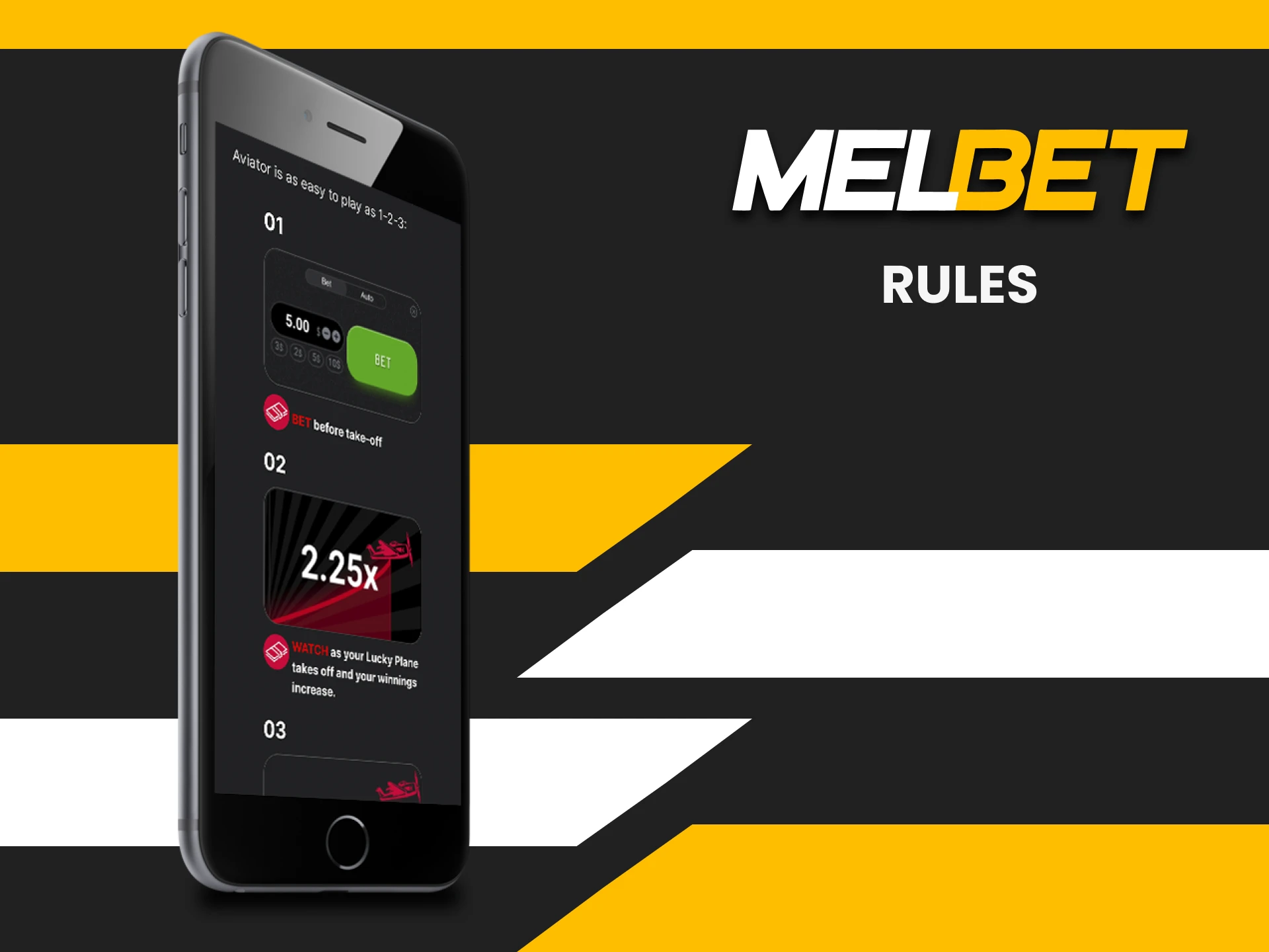 Learn the rules of the Aviator game on Melbet.