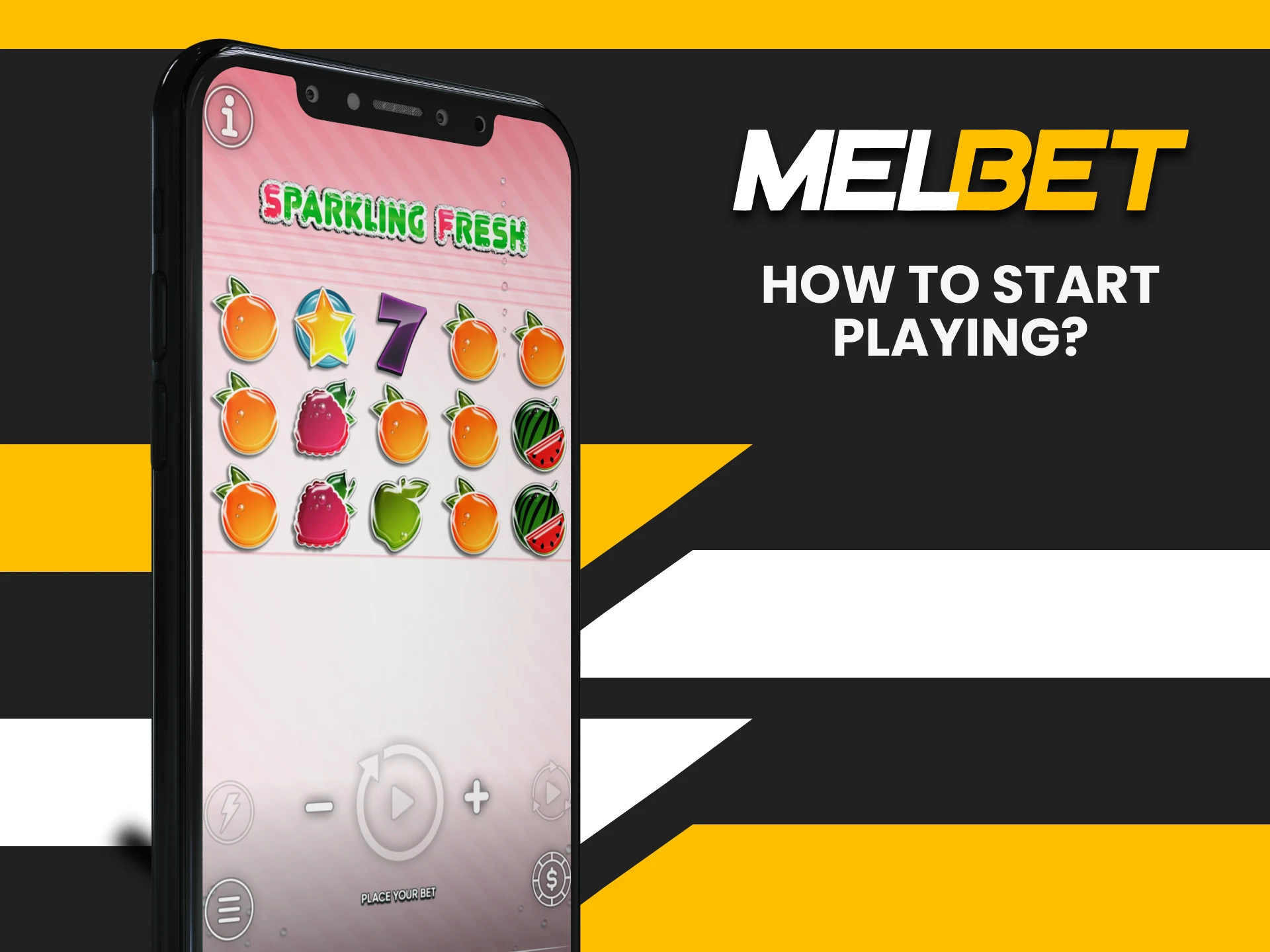 We will tell you how to start playing games on Melbet.