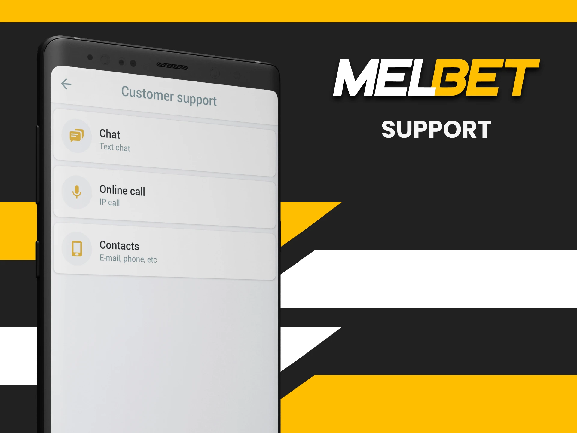 If you have any questions, you can write to Melbet support.