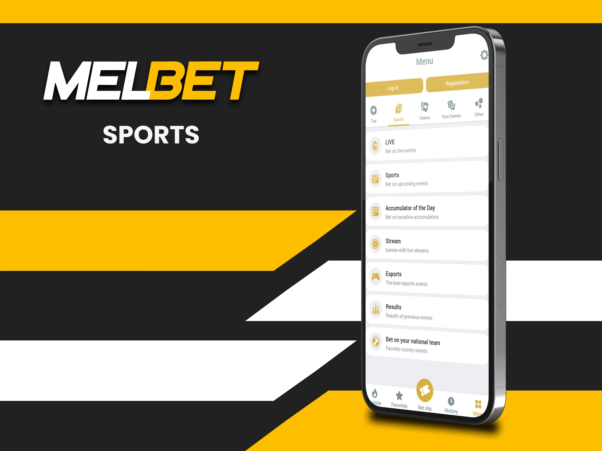 Bet on sports with Melbet.