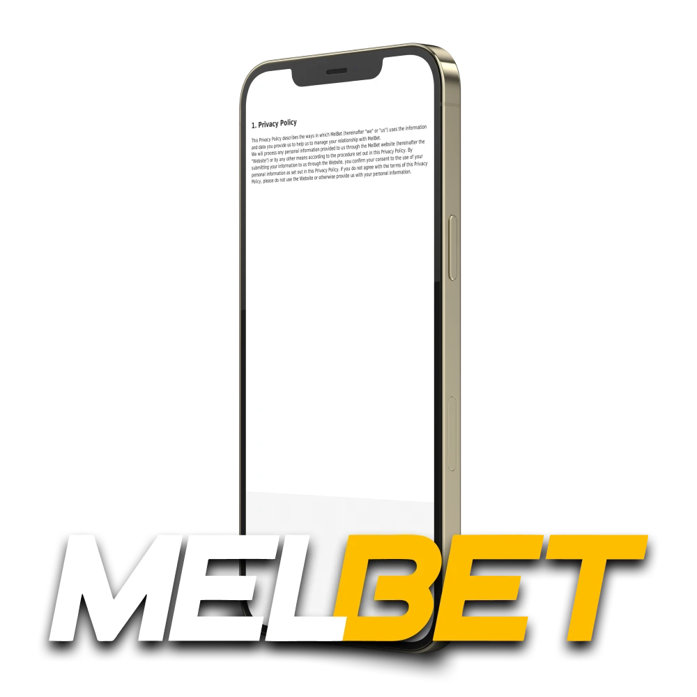 Read Melbet's privacy policy.