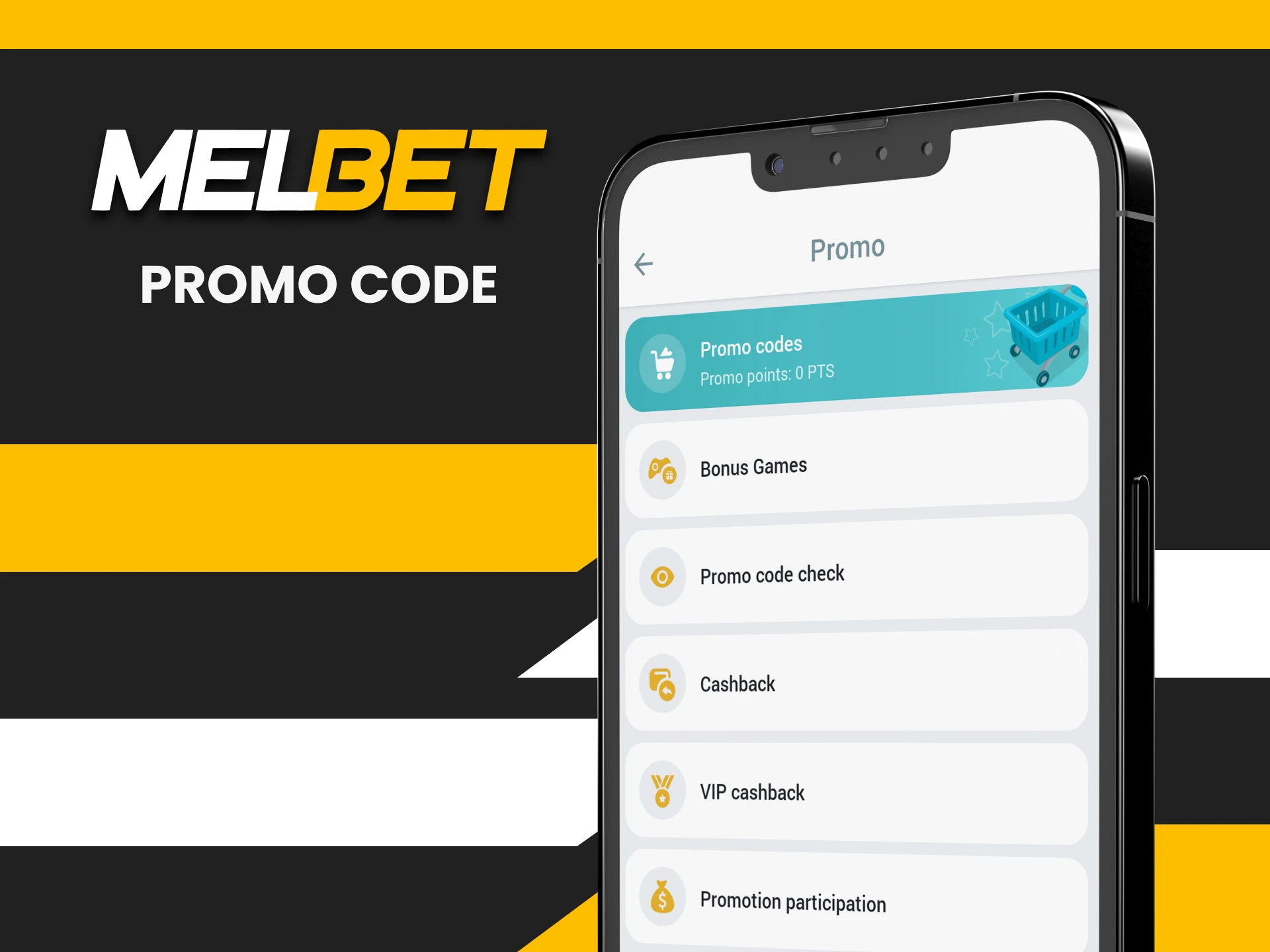 Use a promo code from Melbet.