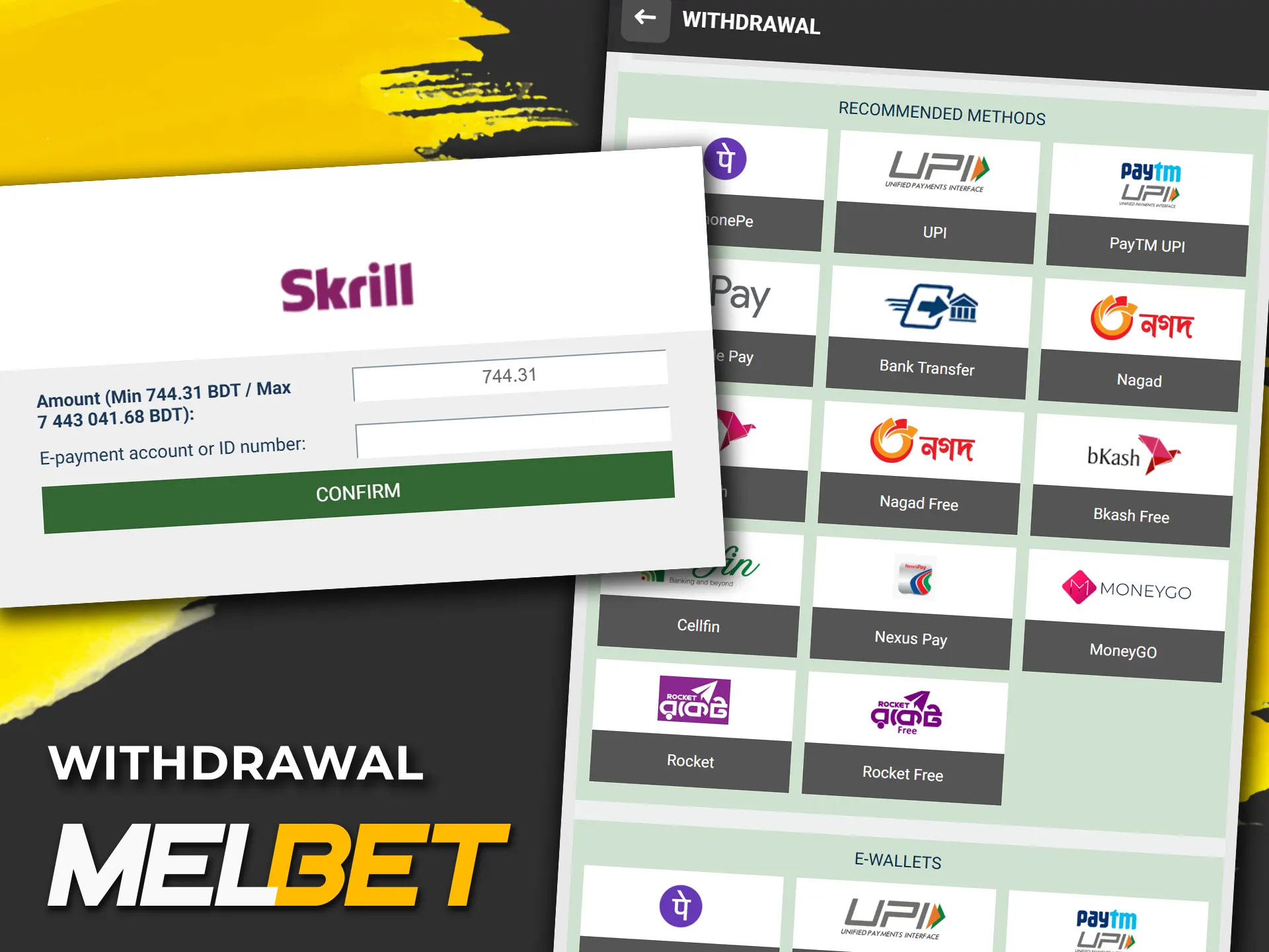 Get to know how to withdraw Melbet bonus funds.