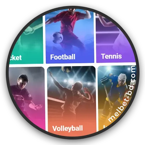 Register and try sports betting on Melbet BD.